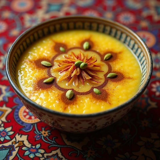 Saffron Rice Pudding